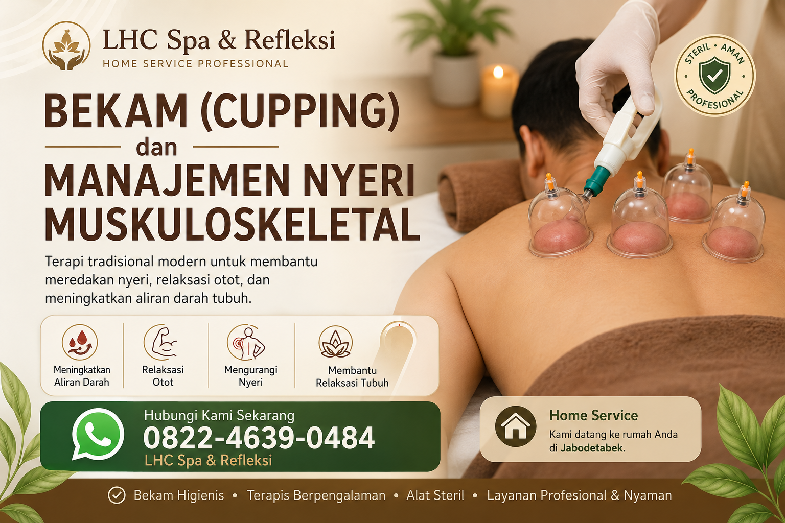 Bekam cupping dan manajemen nyeri muskuloskeletal