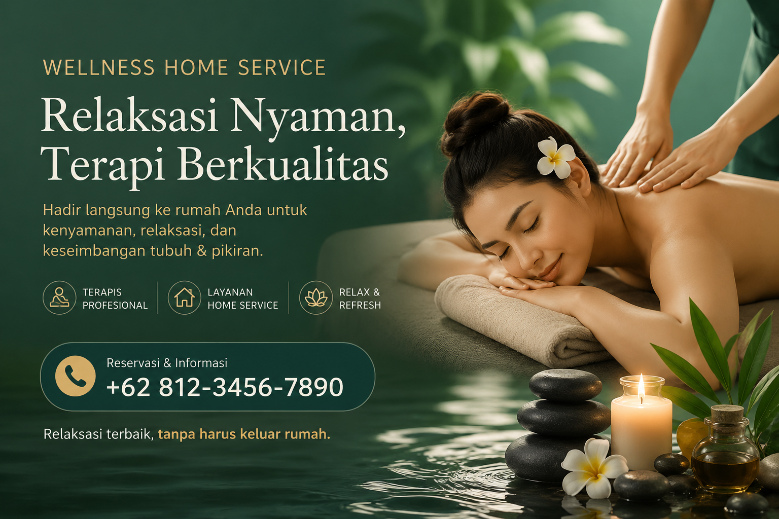 Psikologi wellness home service dan terapi relaksasi